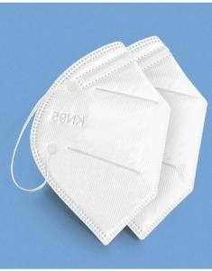 China hypoallergenic 2 Layers Meltblown KN95 Dust Mask Total 5 Layers factory