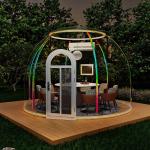 Spherical Homestay Hotel Outdoor Courtyard Terrace Large Tent Sunroom Holiday