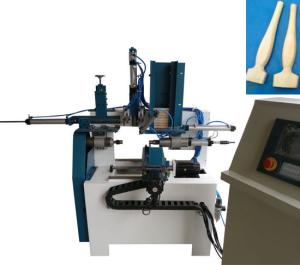 China Painting brush wooden handle making machine KC1230A full automatic for rounding the end of wooden handle factory