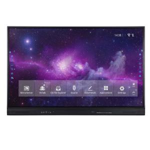 China Anti Glare Glass Mirror Optical Interactive Whiteboard 65in Aluminum factory