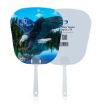 Customized Lenticular 3D Animation Korea KPOP Idol Flip 3d Hand Fan Transparent