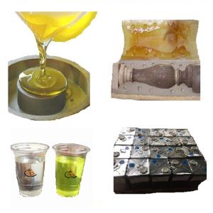 China 50 Shore A Liquid Urethane Mold Making Rubber For Concrete Column factory