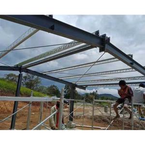 China Customized Design Steel Chicken House Poultry Farm Prefab House factory
