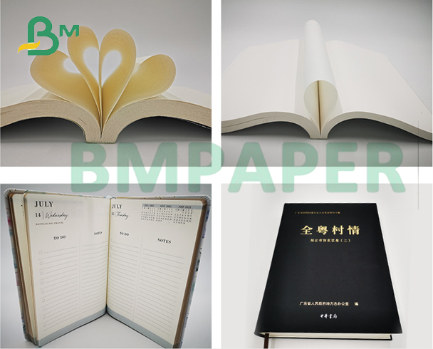 100um to 200um  High Brightess Hi-Bulky Paper Roll For Printing Book 31 x 35inches 