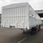 3 Axle Heavy Duty Fence Warehouse Trailer Truck Cargo Transport Semi-Trailer
