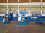 1000mm Big light pole close and straightening machine for transmission tower