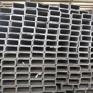 China A312 Stainless Steel Rectangular Pipe 3mm Thickness Matt Surface factory