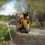 1200kg Mini Crawler Excavator CE Approved Excavation Machine With Cabin