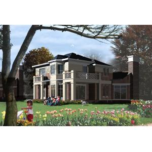 China Professional Prefab Steel House Quake-Proof with Light Gauge Steel structure Made In China Custom Design factory