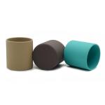 Heat Resistant No Handles LFGB PDA Silicone Cup For Baby