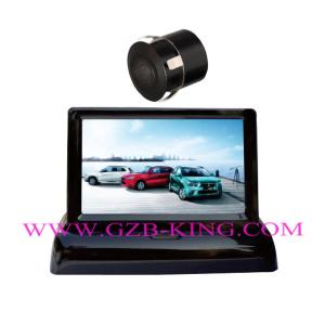 China Rear View System With 4.3 Inch Foldable Monitor factory