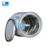 Round Paint Tin Cans 1 Liter -5 Liter Empty Paint Tins White Coating