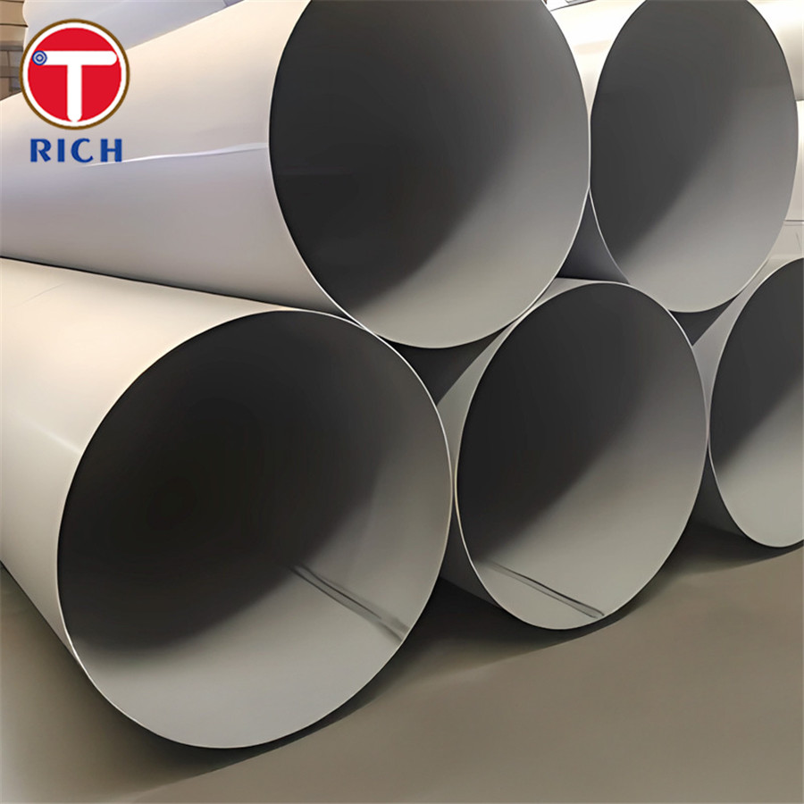 ASTM A928 Grade 2205 Duplex Stainless Steel Pipe EFW Steel Tube For Chemical Transportation