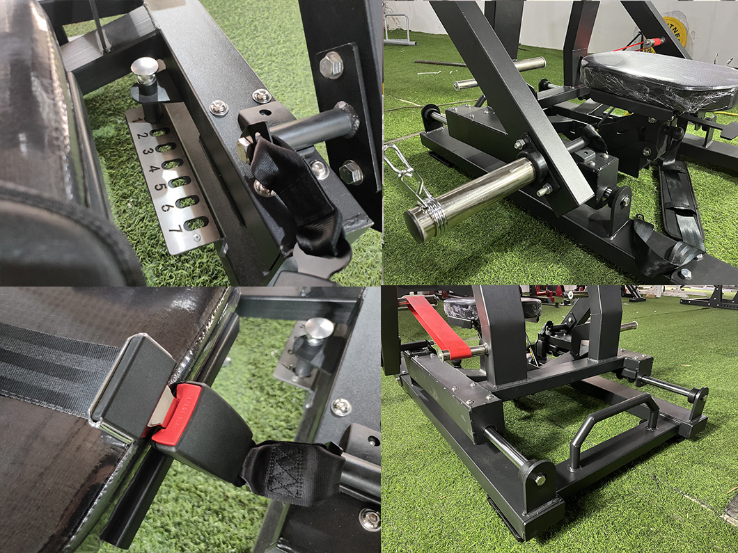 New Style Commercial Fitness Hip Thrust Gym Equipment Glute Bridge Machine