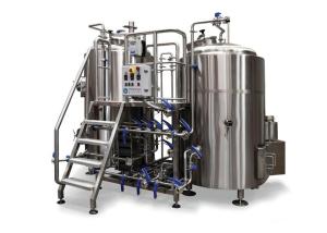 China Semi Automatic Electric Brewing System / 10BBL Stainless Steel Home Brew Kit factory