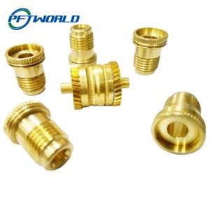High Precision 5 Axis CNC Machining Turning Brass Parts