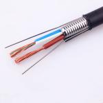 OPLC Photoelectric Composite Hybrid Cable 4 Core Fiber Optic Cable With Copper