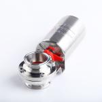 Food Grade Sanitary Pneumatic Butterfly Valve with 304 316L Stainless Steel and