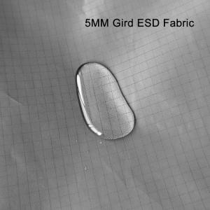Polyester Stripe Or Grid ESD Fabric Washable Waterproof