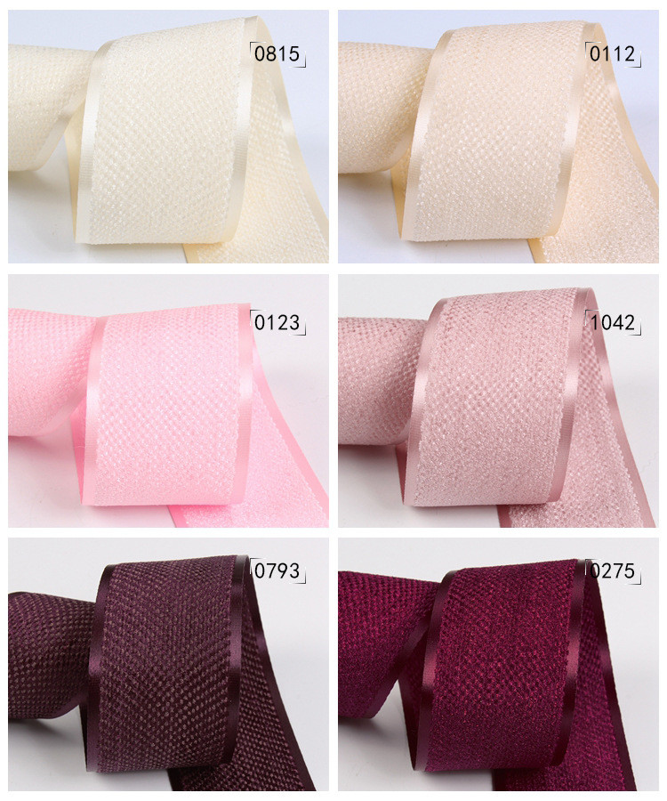 Korea Polyester Cotton Velvet Ribbon 10mm-40mm Green Velvet Wired Ribbon