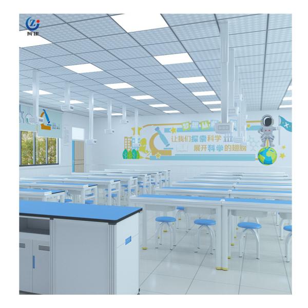 Movable Classroom Lab Furniture , Anti Corrosion Student Lab Furniture With