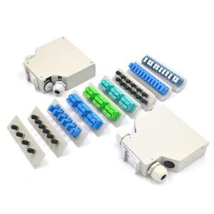 China OEM FTTX Odf Fiber Box SC DIN Rail Mount for Local Area Network factory