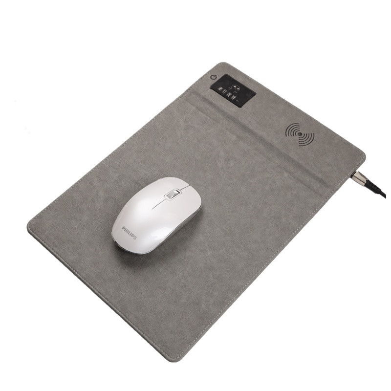 Fast Heating 10W Computer Mouse Pad Type C Fast Wireless Charging