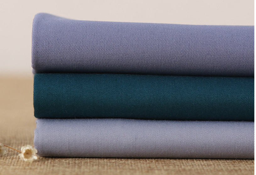 T65/C35 Twill 2/1 250GSM Hand Dyed Fabric