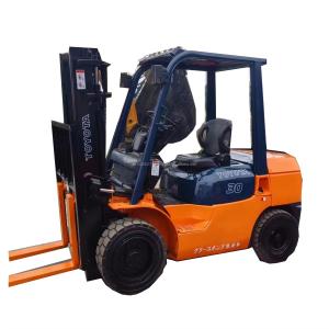 China Reasonable TOYOTA 8F30 Forklift for Sell Used Diesel Engine 1000MM Fork Length factory