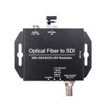 Telecommunication Optical Fiber To 3G/HD-SDI Video Converter Receiver