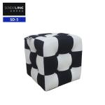 Colorful Lattice Fabric Sponge Minor Chair Household Commercial PU Small Stool