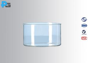 China IEC60335-11 Borosilicate Glass Cylindrical Container 190×90mm For Microwave Oven factory