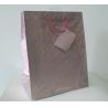 Buy cheap fashion xmas paper paper gift bag with customised size nice design and mini tag from wholesalers