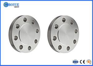 China Forged 26&quot;- 48&quot; Nickel Alloy Blind Pipe Flanges , Inconel 600 Pipe Mounting Flange factory