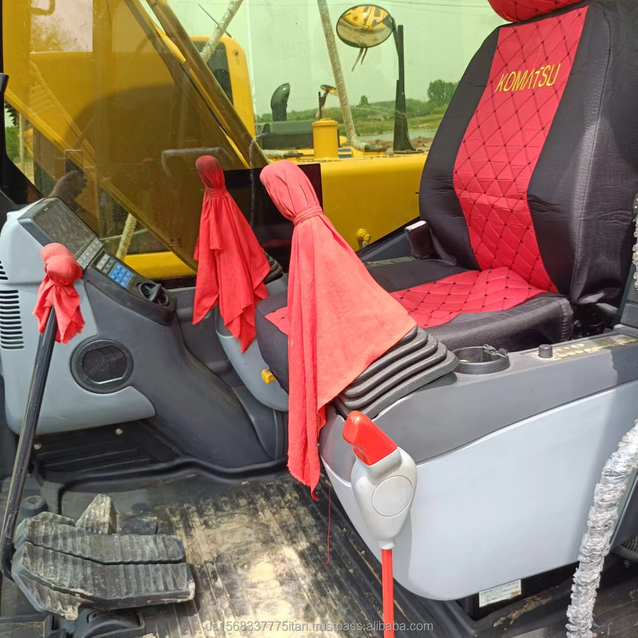 Used Komatsu PC350 Excavator 35 Ton Crawler Hydraulic Excavator with 0.3M³ Bucket Capacity