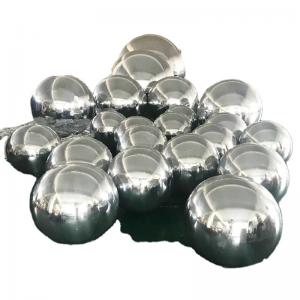 China Double Layer PVC Large Mirror Ball Outdoor Decorative Inflatable factory