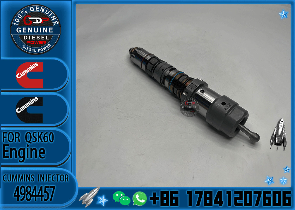 Common Rail Fuel Injector 4984457 4954801 7446RX 4954374 For Cummins Q23 Q60 Engine Injector