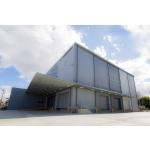 Simple High Space Clear Span Warehouse Steel Structure Buildings Airplane