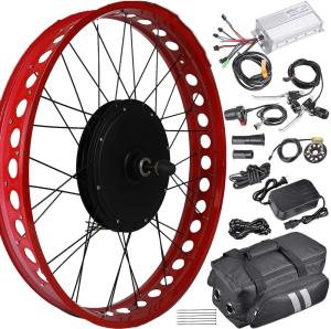 China Bluetooth Electric Bike Conversion Kit Brushless Gearless 3000W Motor For Motorcycle factory