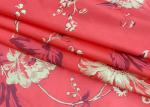 Anti Odor 100% Polyester Mattress Fabric Gold Powder Printing Warp Knitted