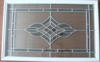 600 X 600MM Decorative Sliding Glass Door Window And Frame Replacement