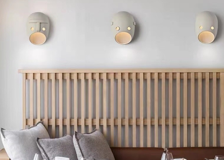 Modern Single Indoor Hotel Interior Bedroom LED Wall Lamp