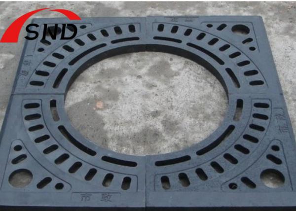China Outdoor Cast Iron Tree Grill Round Square For Street Tree Protection factory