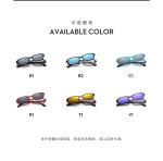 Ultra Lightweight Clip On Prescription Glasses , Polarized Clip On Classic White