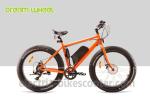 32km/H Electric Beach Cruiser Bikes , 4 Inch Fat Tire Beach Snow Electric Bike