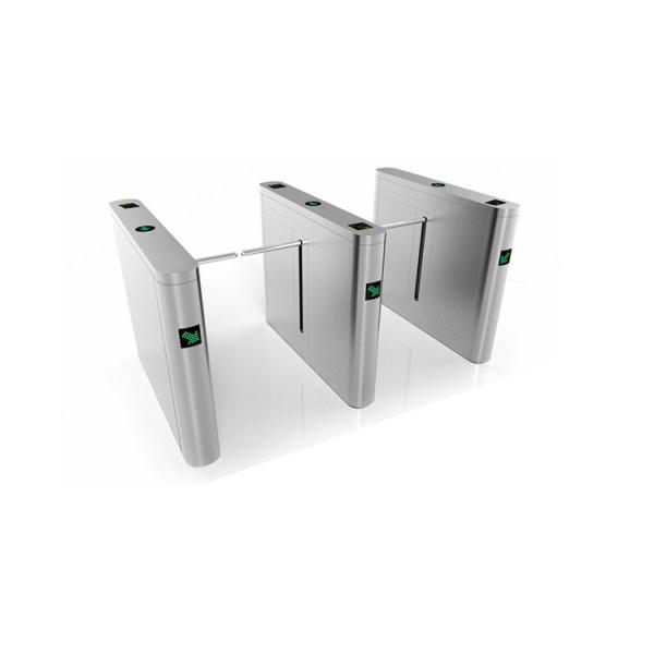 Facial Recognition ESD Entrance Drop Arm Turnstile 30person/min