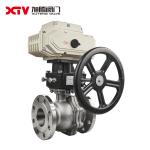 F304 Stainless Steel High Platform Floating Ball Valve PN10-40 for Country