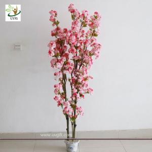 China UVG CHR090 3ft Pink cherry flower wedding tree for table centerpiece indoor decoration factory