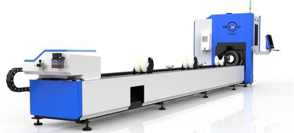 Cyptube System CNC Laser Tube Cutting Machine 107r/Min For 10-350mm Pipe