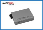 High Reliability Fiber Optic Media Converter Singlemode WDM 40km For FTTH